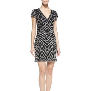 Parker beaded mini dress